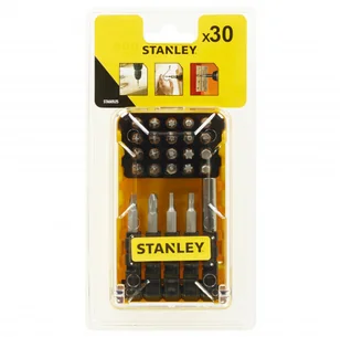 Stanley Zestaw Bitów Z Adapterem 30szt STA60525 - Bity - miniaturka - grafika 2