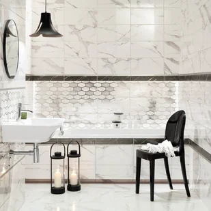 Arte Glazura Nella 22,3x44,8 biała - Płytki ceramiczne - miniaturka - grafika 2