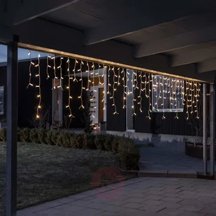 KonstSmide Zasłona LED, zestaw rozsz., 24 V, 100-pkt - Oświetlenie świąteczne - miniaturka - grafika 5