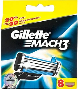 Gillette Wymienne wkłady do maszynki - Mach3 Wymienne wkłady do maszynki - Mach3 - Pozostałe kosmetyki - miniaturka - grafika 2