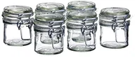 Pojemniki kuchenne - Domestic by Mäser Gothika słoiki na przetwory, trwałe i łatwe do umycia, 9 cl, 6 sztuk, przezroczysty, 9 cl 925337 - miniaturka - grafika 1