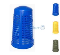 Kosze na śmieci - Giganplast Stojak na worki kosz na śmieci RUFF 120L 8360M/V BLUE - miniaturka - grafika 1