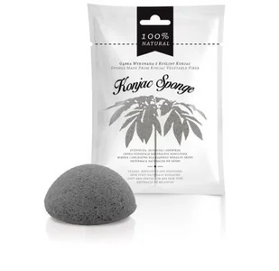Black Diet-Food Diet-Food Konjac Sponge gąbka do twarzy z rośliny konjac Czarna 1szt - Akcesoria do oczyszczania twarzy Black Diet-Food Diet-Food Konjac Sponge gąbka do twarzy z rośliny konjac Czarna 1szt - Akcesoria do oczyszczania twarzy - miniaturka - grafika 3