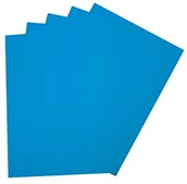 Pozostałe akcesoria dla plastyków - Folia 23530  29 x 40 cm, 5 arkusz z gumy porowatej, błękitny 23530 - miniaturka - grafika 1