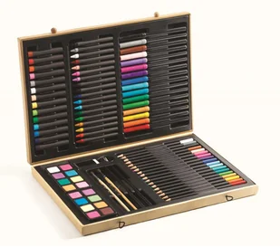 Djeco zestaw plastyczny Walizka artysty - Przybory szkolne - miniaturka - grafika 2