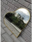 Lustra - Łukasz Ochwat Alfaram Lustro Serce Średnica 80cm - miniaturka - grafika 1