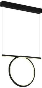 Milagro LAMPA wisząca LOOP 520 metalowa OPRAWA zwis LED 20W listwa sufitowa pierścień ring biały 520 - Lampy sufitowe - miniaturka - grafika 2