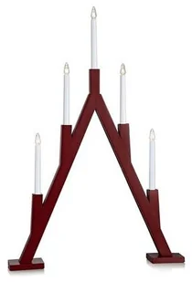 Markslojd Świecznik stołowy czerwony BJURFORS 703836 703836 - Oświetlenie świąteczne - miniaturka - grafika 2