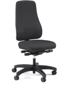 Podnóżki, podpórki, podkładki - AJ Czarne krzesło biurowe BIRMINGHAM wysokie oparcie 122391 - miniaturka - grafika 1