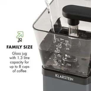 Ekspres do kawy Klarstein COF9-GrandeGusto Czarny - Ekspresy do kawy - miniaturka - grafika 7