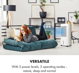 Klarstein Klarstein Iceberg Pure, chłodnica powietrza, natężenie przepływu powietrza: 283 m/h, 65 W, zbiornik: 5 l HTR7-IcebergPureW - Klimatory - miniaturka - grafika 5