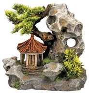Dekoracje do akwarium - Nobby 28214 akwarium dekoracja Aqua ornaments "świątyni z ligia" z roślin 19 X L B-13 X wys. 17.2 cm - miniaturka - grafika 1