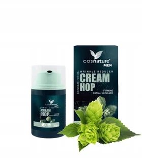 Cosnature Naturalny Krem do Twarzy Redukujący Zmarszczki, dla Mężczyzn, z Wyciągiem z Szyszek Chmielu, Cosnature, 50ml - Kosmetyki do pielęgnacji twarzy męskie - miniaturka - grafika 2