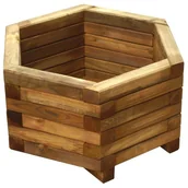 Donice - Donica szeciokątna 60 x 60 x 30 cm 341700 - miniaturka - grafika 1