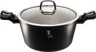 Garnki - Berlinger Haus Garnek z pokrywką 24 cm 4.1 L Black Silver Collection BH/1852 - miniaturka - grafika 1