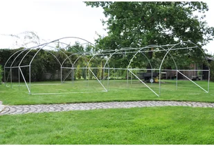 Home&Garden Tunel foliowy 250 x 500 cm (12,5 m2) biały 603600 - Szklarnie ogrodowe - miniaturka - grafika 9