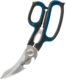AnySharp Nożyczki wielofunkcyjne 5w1 AnySharp opak ekonomiczne czarno-niebieskie IJWSIZZ - Nożyce kuchenne AnySharp Nożyczki wielofunkcyjne 5w1 AnySharp opak ekonomiczne czarno-niebieskie IJWSIZZ - Nożyce kuchenne - miniaturka - grafika 1