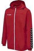 Kurtki i kamizelki sportowe męskie - hummel Hummel HmlAuthentic All-weather Jacket kurtka męska czerwony czerwony (True Red) L 205364-3062-L - miniaturka - grafika 1