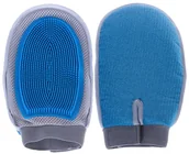 Szczotki i furminatory - zooplus Exclusive Dwustronna rękawica do pielęgnacji sierści 1 sztuka| Dostawa GRATIS od 89 zł + BONUS do pierwszego zamówienia - miniaturka - grafika 1