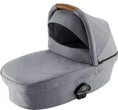 Akcesoria do wózków - Britax Romer - Premium Line Gondola Twarda Romer Smile III Frost Grey, Brown Handle 2000033608 - miniaturka - grafika 1