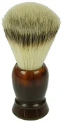 Pędzle do golenia - Fantasia pędzel do golenia z uchwytem z syntetyczny  do włosów, tworzywo sztuczne Havanna, wys. 11 cm 91866 - miniaturka - grafika 1