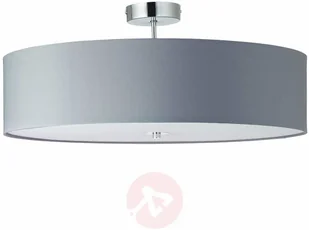 Brilliant Lampa sufitowa Andria z kloszem z tkaniny - Lampy sufitowe - miniaturka - grafika 2