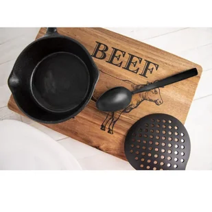 Orion Sztućce CZARNE Black Luxury zestaw sztućców 24 el. 143689 - Zestawy sztućców - miniaturka - grafika 8