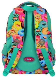 St. Majewski Plecak 3-komorowy Stright Donuts - Plecaki szkolne i tornistry - miniaturka - grafika 4