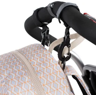 Lassig Marv Plecak Backpack Mesh beige 4103006305 - Torby i organizery dla mam - miniaturka - grafika 12