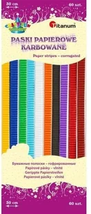 Karbowane paski papierowe 10kol x6szt 30cm - Dekoracje domu - miniaturka - grafika 3