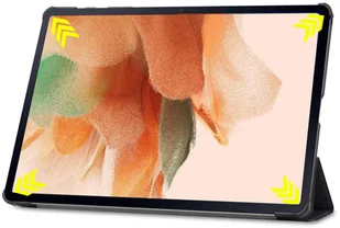 Samsung Alogy Etui na tablet Alogy Book Cover do Galaxy Tab S7 Plus 12.4 T970/T976 Dont Touch Me 11369X46797 - Etui do tabletów - miniaturka - grafika 4