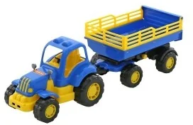 Wader Traktor Ladowarka 44563 P Osilek - Samochody i pojazdy dla dzieci - miniaturka - grafika 2