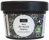 Kosmetyki do mycia twarzy - LaQ LaQ, mus do mycia twarzy oczyszczający z węglem aktywnym, 100 ml - miniaturka - grafika 1