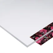 Inne materiały budowlane - Robelit Płyta gładka przezroczysta 25x50cm/4mm - miniaturka - grafika 1