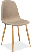 Krzesła - Signal Krzesło FOX Beżowy -  FOXBE - miniaturka - grafika 1