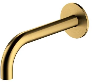 Omnires Y Wylewka Wannowa Ścienna Złoty - Wylewki do baterii - miniaturka - grafika 2