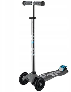 Maxi Hulajnoga trójkołowa Micro Deluxe Szara - Hulajnogi - miniaturka - grafika 2