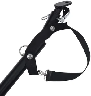 VidaXL Lumarko Przyczepka rowerowa dla zwierzaka, czerwono-czarna 92594 VidaXL - Sprzęt podróżny i transportery dla psów - miniaturka - grafika 8