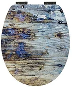 Deski sedesowe - Sitzplatz Siedzisko 40683 3 Artholz deska sedesowa, niebiesko-brązowa, uniwersalna - miniaturka - grafika 1