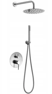 Rea Zestaw Natryskowy PODTYNKOWY Lungo chrom P8007 - Zestawy prysznicowe - miniaturka - grafika 2