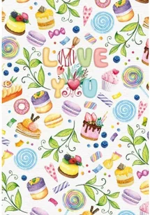 FRESH Notatnik ozdobny 143x210/96K kratka Słodkości - Fresh - Notesy i bloczki - miniaturka - grafika 2