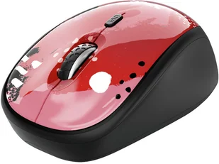 Trust Mysz YVI WIRELESS RED BRUSH 24440 - Myszki - miniaturka - grafika 5