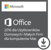 Programy biurowe - Microsoft Office Mac Home Business 2016 All Languages online (W6F-00627) - miniaturka - grafika 1