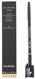 Chanel Le Crayon Yeux kredka do oczu odcień 69 Gris Scintillant Precision Eye Definer with Sharpener 1 g - Kredki do oczu - miniaturka - grafika 3