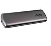 Akcesoria do komputerów stacjonarnych - Akasa Akasa Portable M.2 SATA/NVMe SSD na USB-C 3.2 Gen 2 ZUUS-468 - miniaturka - grafika 1