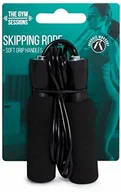 Skakanki - The Gym Sessions The Gym Sessions Skakanka aerobik trening czarny z miękkimi uchwytami SKPROPBLK - miniaturka - grafika 1