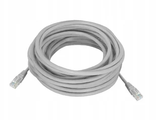 Kabel komputerowy sieciowy 1:1 8P8C patchcord 15m - Patchcordy - miniaturka - grafika 2