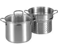 Garnki - Krüger SPA garnek do gotowania spaghetti, stal szlachetna, 24 cm SPA 24 - miniaturka - grafika 1