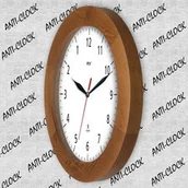Zegary - Atrix Zegar drewniany solid rewers #3 ACW300AZ3 - miniaturka - grafika 1