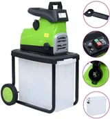 Rozdrabniacze do gałęzi - vidaXL Elektryczna rozdrabniarka 2800 W - miniaturka - grafika 1